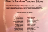Sizer's Random Tandem Slices Art Project